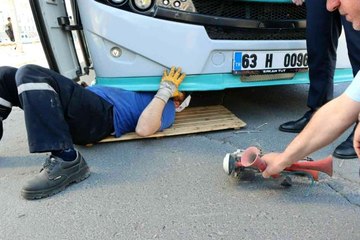 Şanlıurfa'da halk otobüslerine havalı korna denetimi