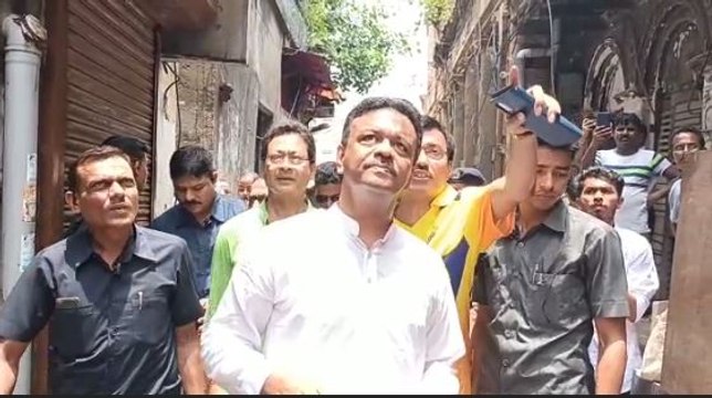 বৌবাজারের ক্ষতিগ্রস্থ এলাকা পরিদর্শনে মেয়র ফিরহাদ হাকিম |Oneindia Bengali