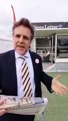 Balmoral Show 2022 - News Letter editor Ben Lowry