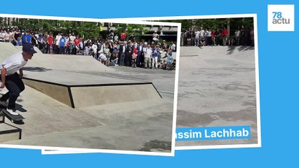 Versailles inaugure son skatepark à deux pas du château