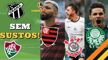 LANCE! Rápido: Quarta-feira não deu chances às zebras na Copa do Brasil e mais!