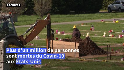 Covid-19: le seuil du million de morts franchi aux Etats-Unis