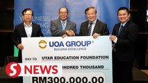 UOA Group donates RM300,000 to UTAR Hospital project