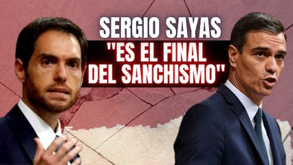 Sergio Sayas: “Es el final del sanchismo”