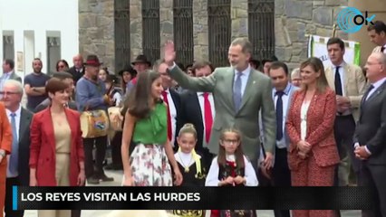 Los reyes visitan Las Hurdes