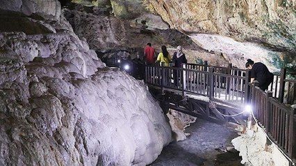Yer altındaki gizli Pamukkale: Kaklık Mağarası