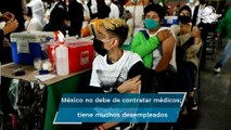 Cuestionan contratación de médicos cubanos