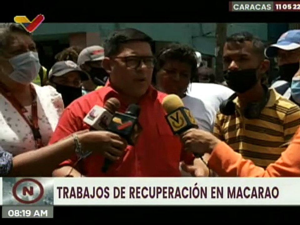 Gobierno de Caracas continúa labores de mantenimiento de la quebrada Santa Cruz, pqa. Macarao