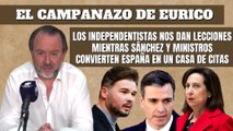 Eurico Campano: “Los independentistas nos dan lecciones mientras Sánchez y ministros convierten España en una casa de citas”