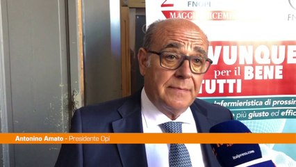 Congresso Fnopi, Amato "Per gli infermieri una tappa di partenza"