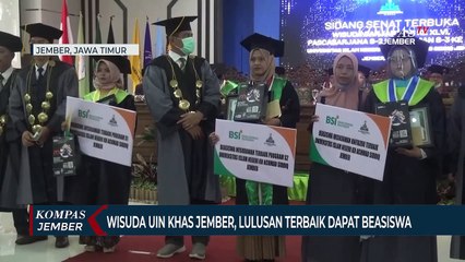 Wisuda UIN KHAS Jember, Wisudawan Terbaik dan Tahfidz Diberi Penghargaan