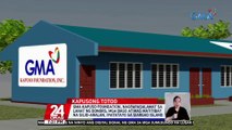 GMA Kapuso Foundation, nagpapasalamat sa lahat ng donors; mga bago at mas matitibay na silid-aralan, ipatatayo sa Siargao Island | 24 Oras