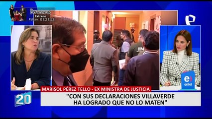 Marisol Pérez Tello sobre Zamir Villaverde: "Gana seguridad con sus declaraciones”