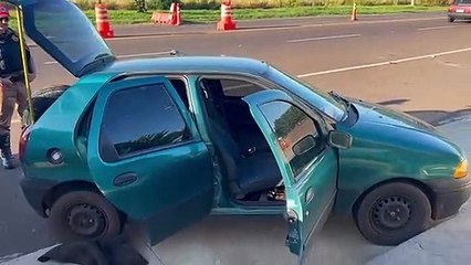 Paraguaio é preso transportando 59 pneus contrabandeados na PR-323