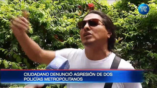 Un hombre fue atropellado por policías metropolitanos