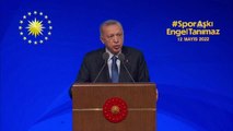 Cumhurbaşkanı Erdoğan, Özel Eğitim Okullarına Spor Malzemesi Dağıtım Töreni'nde konuştu: (2)