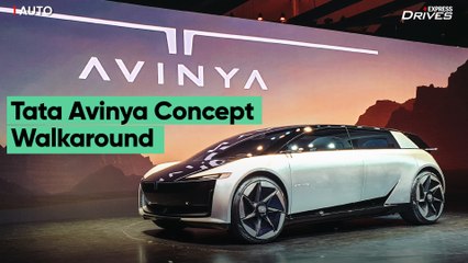 Tata Avinya Walkaround | The EV from the future? | Express Drives