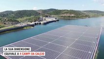 Il parco solare galleggiante più grande è in Portogallo e misura come 4 campi da calcio