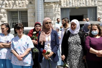 İsrail güçlerinin öldürdüğü Al Jazeera muhabirinin naaşı memleketi Kudüs'e getirildi (2)