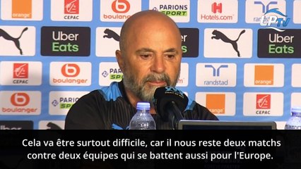 OM : pourquoi Sampaoli veut éviter de finir 3e