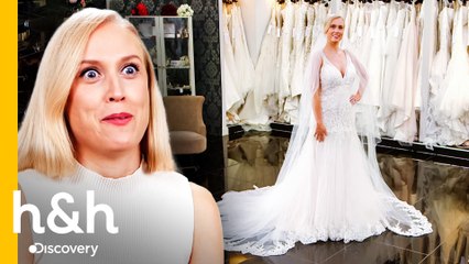 ¡Esta novia se ha probado más de 50 vestidos! | Vestido de Novia: Reino Unido | Discovery H&H