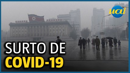 Coreia do Norte reconhece primeiro surto de covid-19