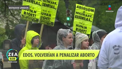 Senado de EU fracasa en aprobar ley que garantiza el acceso al aborto