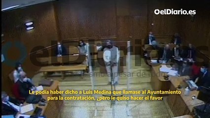La testigo María Díaz de la Cebosa resonde a las preguntas del juez del caso mascarillas, Adolfo Carretero 2