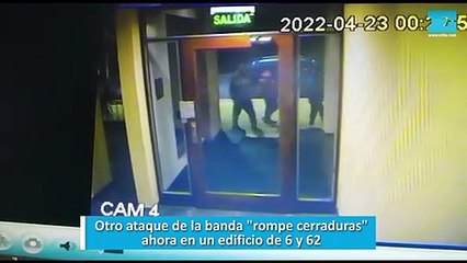 Otro ataque de la banda rompe cerraduras, ahora en un edificio de 6 y 62