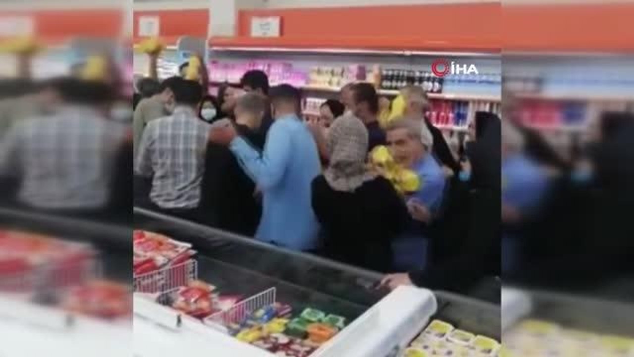 İran'da yağ izdihamı