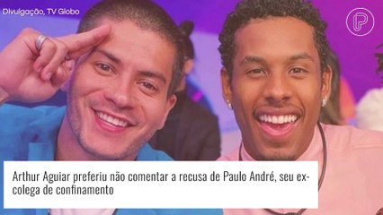 Ex-BBB Paulo André é atacado após polêmica com Maíra Cardi e Arthur Aguiar se pronuncia