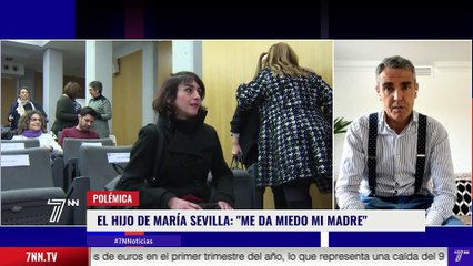 El hijo de María Sevilla: "Me da miedo mi madre"