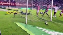 Gol y celebración de Luiz Henrique ante el Vila Nova en la Copa de Brasil