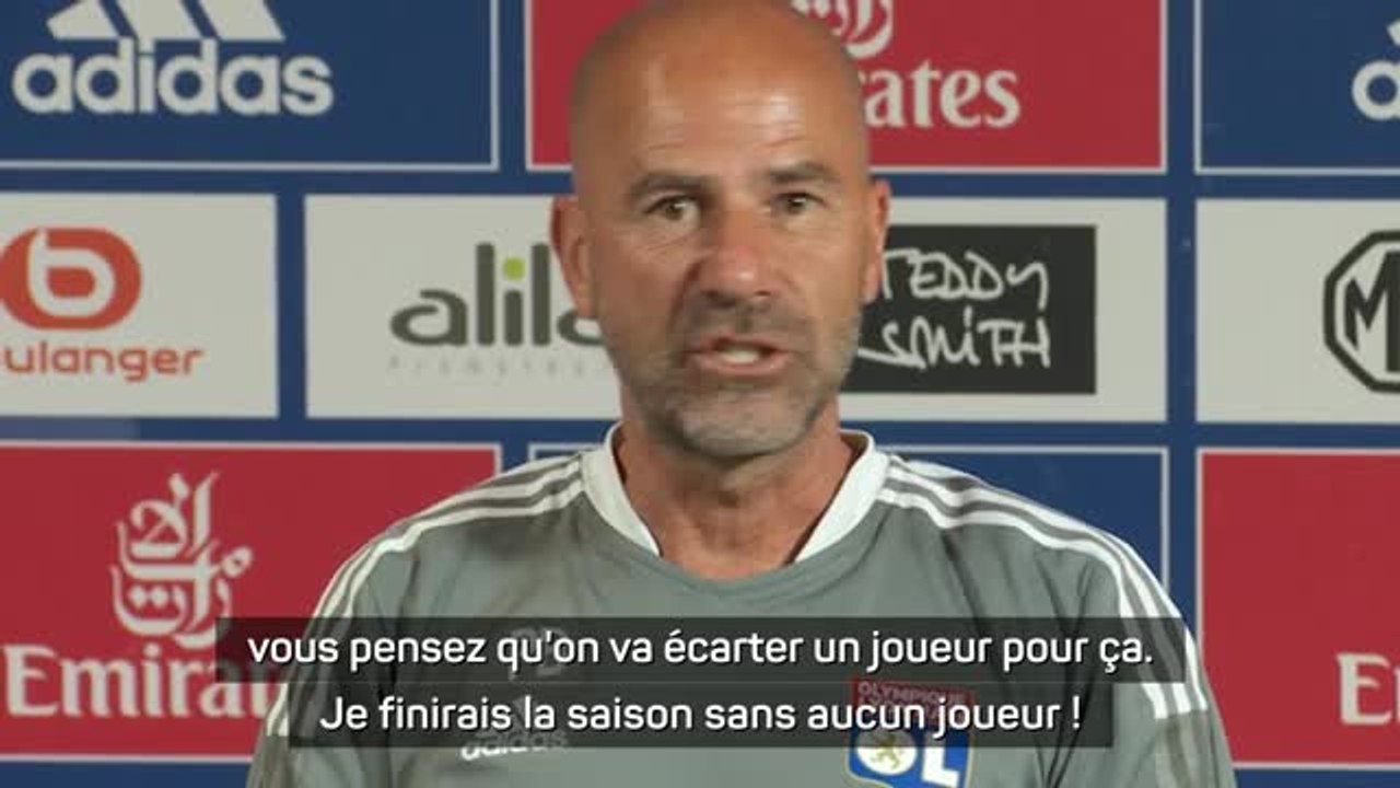 OL - Bosz sur le pet de Marcelo : "Ce sont des conneries"