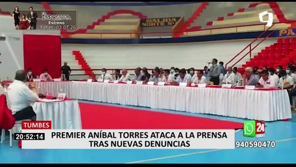 Ministro de justicia negó haber enviado emisario para silenciar a Zamir Villaverde