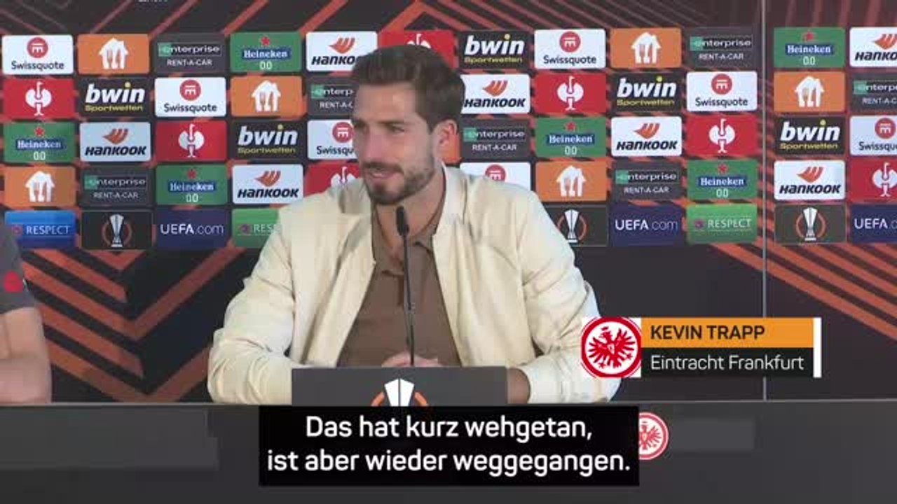 Trapp sieht Einsatz im UEL-Finale nicht in Gefahr