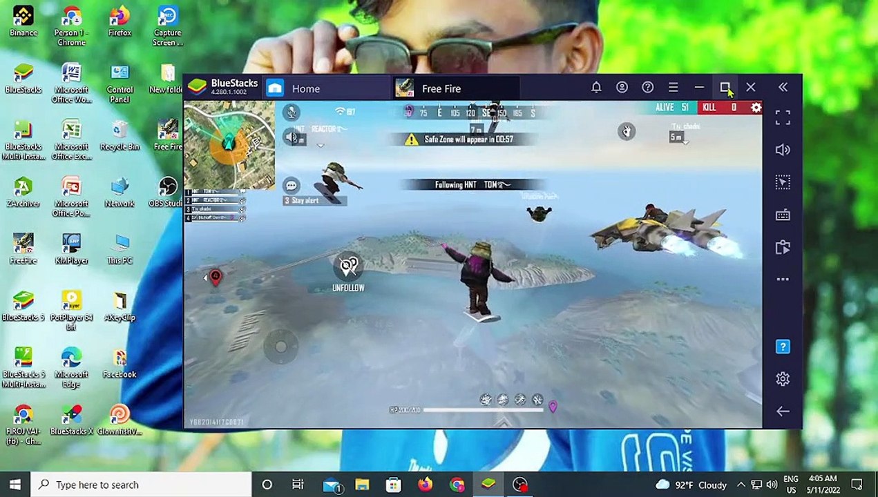 free fire video