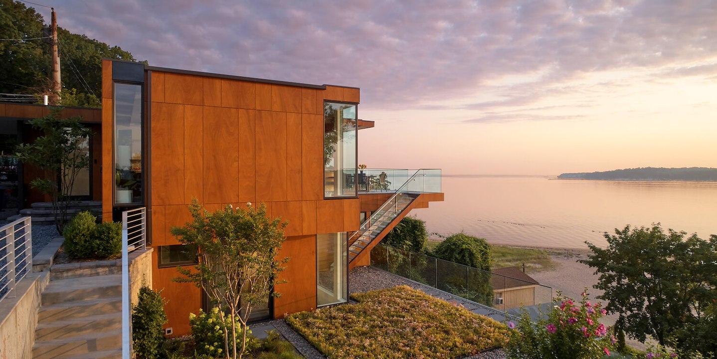 Cliffside Residence in Port Washington, USA by Narofsky Architecture