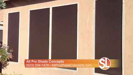 All Pro Shade Concepts can create the perfect outdoor shade for your home