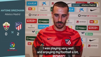 Griezmann 'angry' with Atletico goal drought