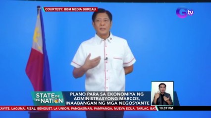 Plano para sa ekonomiya ng administrasyong Marcos, inaabangan ng mga negosyante | SONA