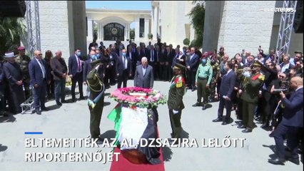 Eltemették az Al-Dzsazira munka közben lelőtt riporternőjét