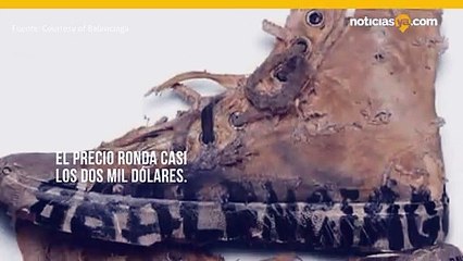 Lanzan a la venta zapatos Balenciaga de aspecto viejo