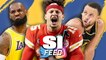 Patrick Mahomes, LeBron James, and Stephen Curry on Today's SI Feed