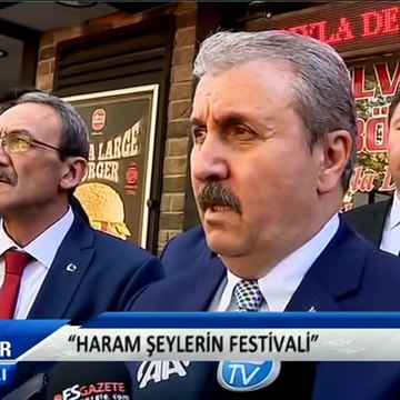 Mustafa Destici Anadolu Fest'i hedef aldı! Müzik festivali adı altında, şarap, bira festivali