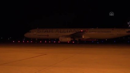 Ukrayna'dan tahliye edilen Ahıska Türklerinden oluşan üçüncü kafile Elazığ'a geldi