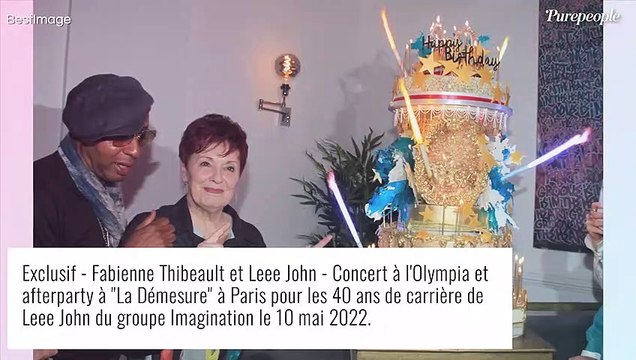 Plastic Bertrand et Fabienne Thibeault survoltés auprès de Leee John pour un bel anniversaire