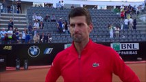 Djokovic delighted to pass Wawrinka test