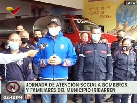 Lara | Activan jornada de atención social a bomberos y familiares del Municipio Iribarren