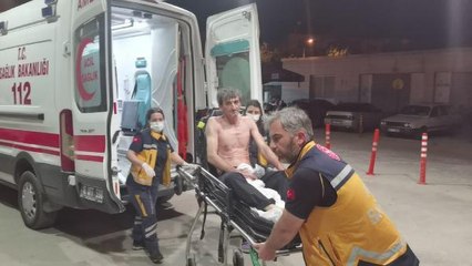 ÜZERİNE ASİT DÖKÜLEN İŞÇİ AĞIR YARALANDI